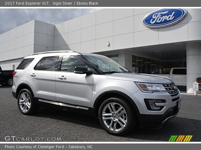 2017 Ford Explorer XLT in Ingot Silver