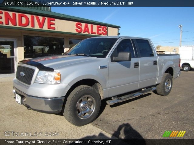 2006 Ford F150 XLT SuperCrew 4x4 in Silver Metallic