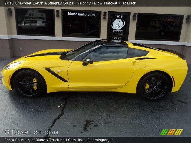 2015 Chevrolet Corvette Stingray Coupe in Velocity Yellow Tintcoat