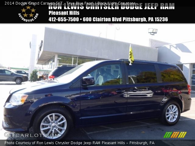2014 Dodge Grand Caravan SXT in True Blue Pearl