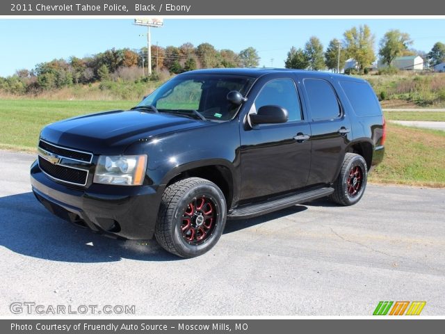 2011 Chevrolet Tahoe Police in Black