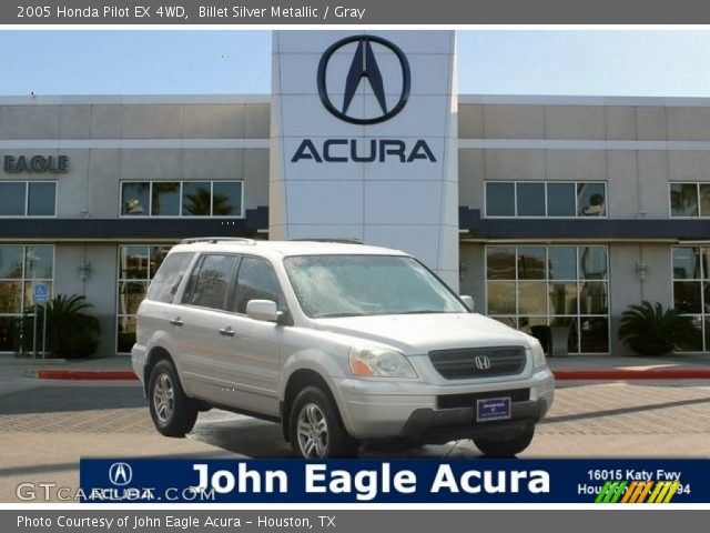 2005 Honda Pilot EX 4WD in Billet Silver Metallic