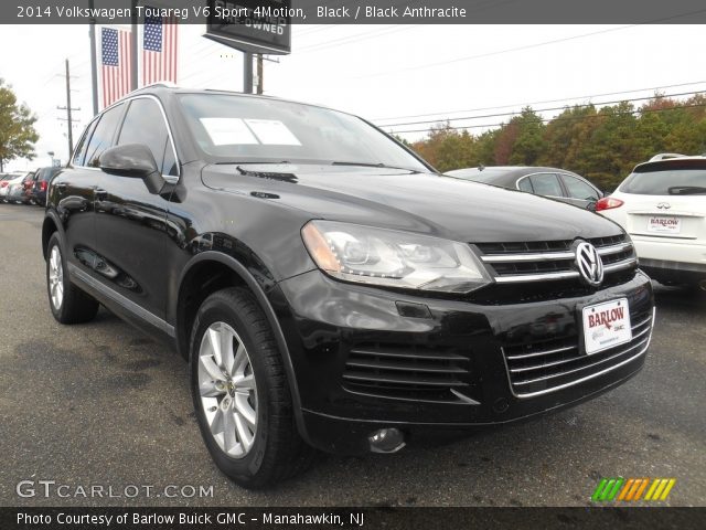 2014 Volkswagen Touareg V6 Sport 4Motion in Black