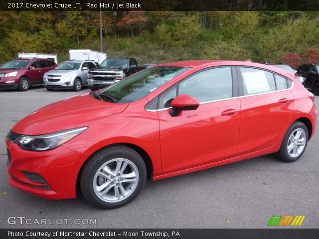 2017 Chevrolet Cruze LT in Red Hot