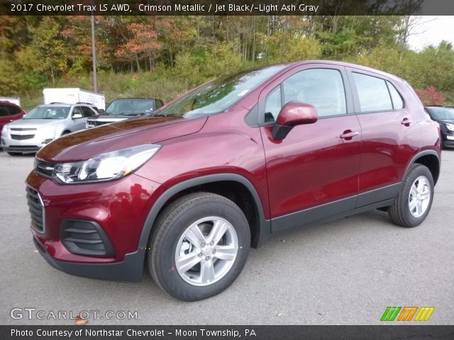 2017 Chevrolet Trax LS AWD in Crimson Metallic