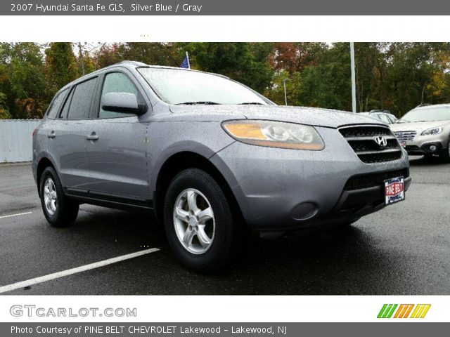 2007 Hyundai Santa Fe GLS in Silver Blue