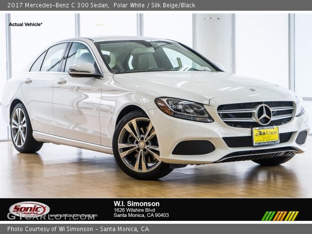 2017 Mercedes-Benz C 300 Sedan in Polar White