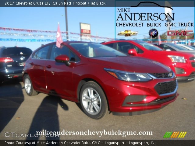 2017 Chevrolet Cruze LT in Cajun Red Tintcoat