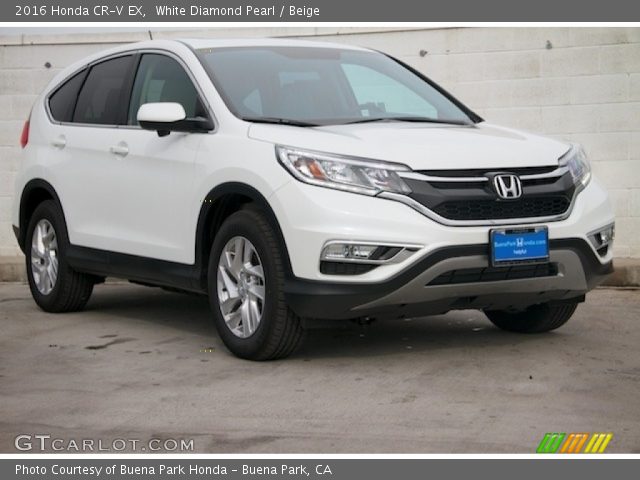 2016 Honda CR-V EX in White Diamond Pearl