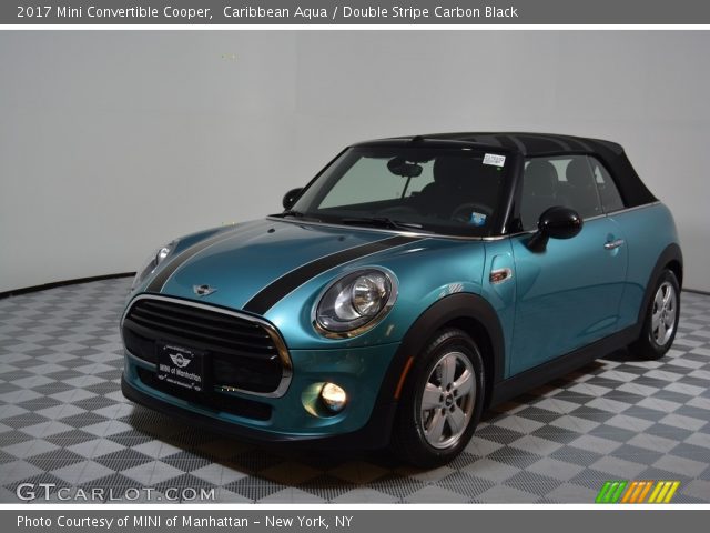 2017 Mini Convertible Cooper in Caribbean Aqua