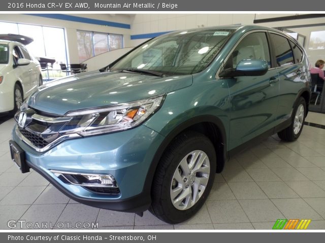 2016 Honda CR-V EX AWD in Mountain Air Metallic