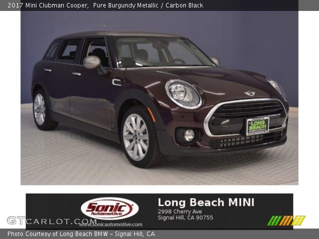 2017 Mini Clubman Cooper in Pure Burgundy Metallic