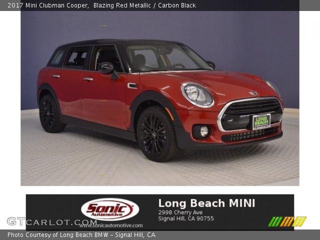 2017 Mini Clubman Cooper in Blazing Red Metallic