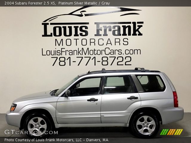 2004 Subaru Forester 2.5 XS in Platinum Silver Metallic