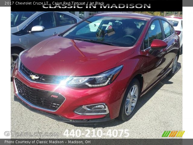 2017 Chevrolet Cruze LT in Cajun Red Tintcoat