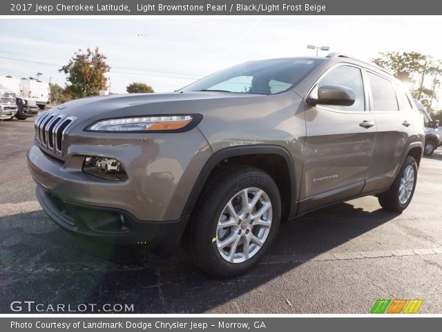 2017 Jeep Cherokee Latitude in Light Brownstone Pearl