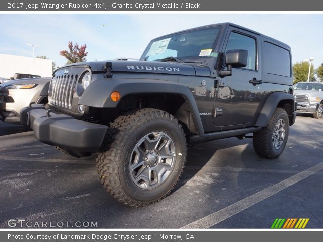 2017 Jeep Wrangler Rubicon 4x4 in Granite Crystal Metallic