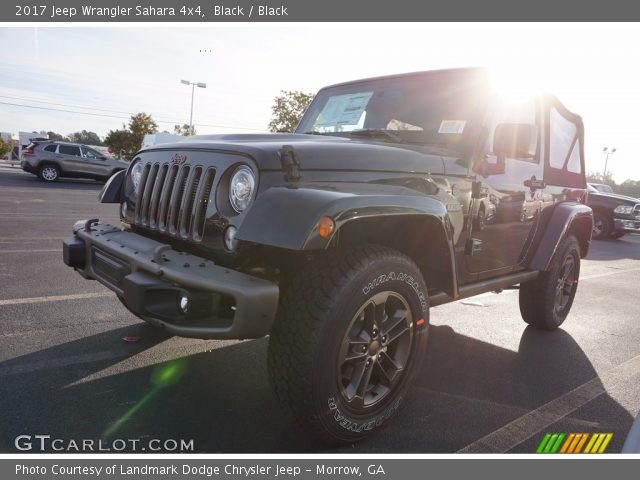 2017 Jeep Wrangler Sahara 4x4 in Black