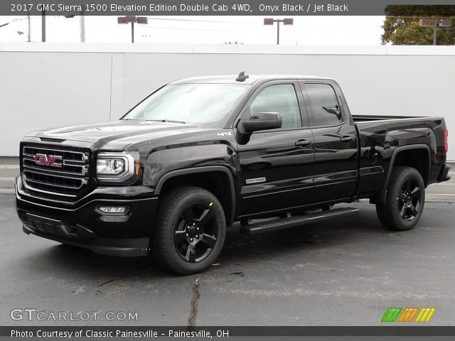 2017 GMC Sierra 1500 Elevation Edition Double Cab 4WD in Onyx Black