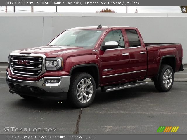 2017 GMC Sierra 1500 SLT Double Cab 4WD in Crimson Red Tintcoat