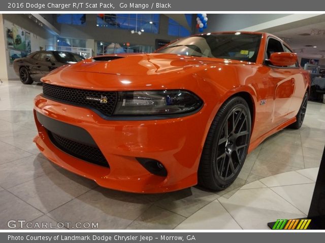2016 Dodge Charger R/T Scat Pack in Go Mango