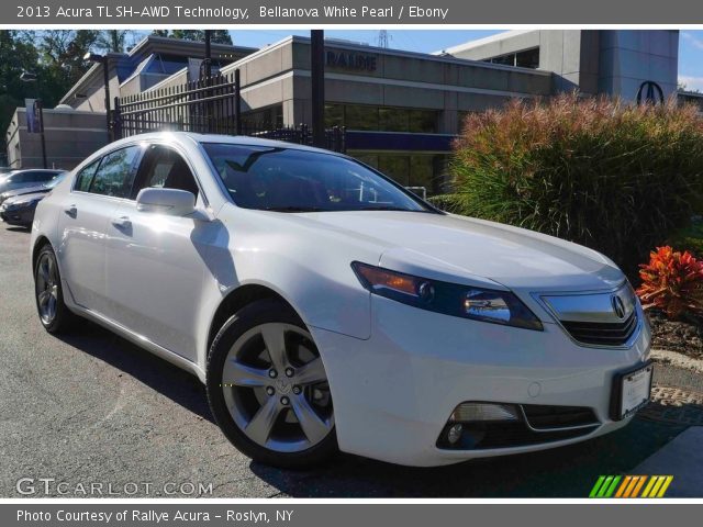 2013 Acura TL SH-AWD Technology in Bellanova White Pearl
