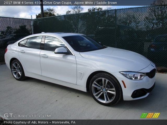 2017 BMW 4 Series 430i xDrive Gran Coupe in Alpine White