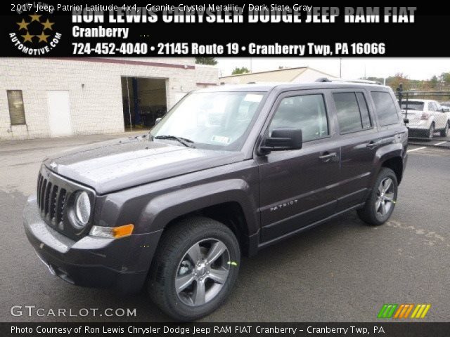 2017 Jeep Patriot Latitude 4x4 in Granite Crystal Metallic