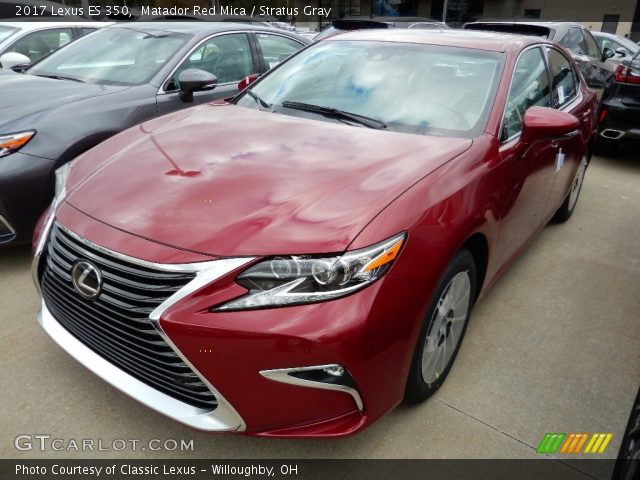 2017 Lexus ES 350 in Matador Red Mica