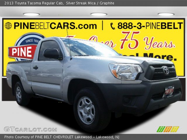 2013 Toyota Tacoma Regular Cab in Silver Streak Mica