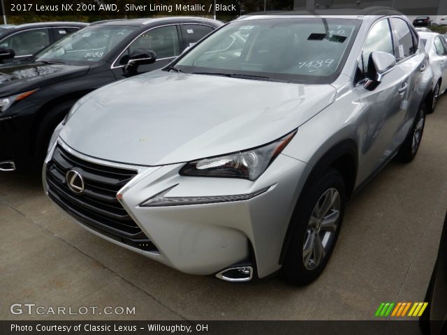 2017 Lexus NX 200t AWD in Silver Lining Metallic