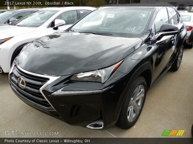2017 Lexus NX 200t in Obsidian