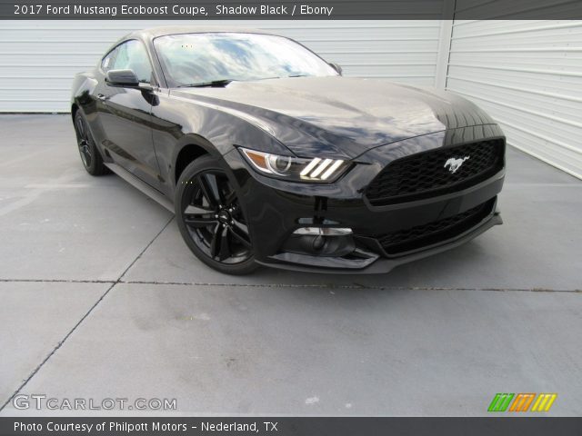 2017 Ford Mustang Ecoboost Coupe in Shadow Black