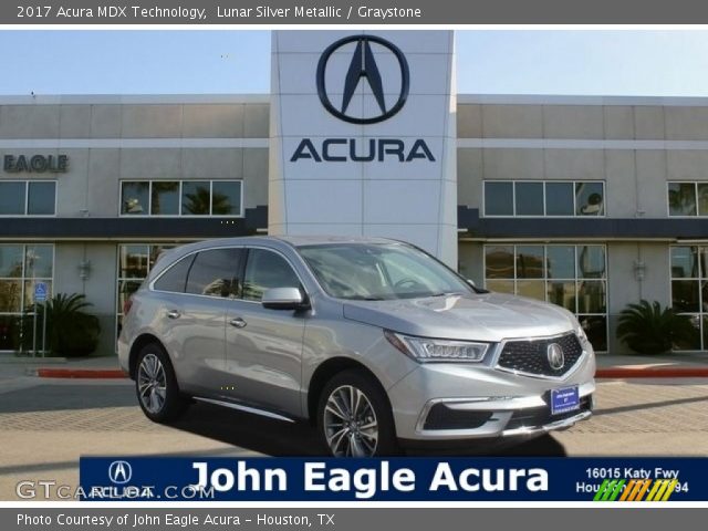 2017 Acura MDX Technology in Lunar Silver Metallic