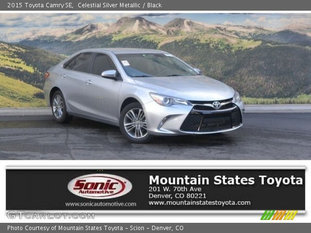 2015 Toyota Camry SE in Celestial Silver Metallic