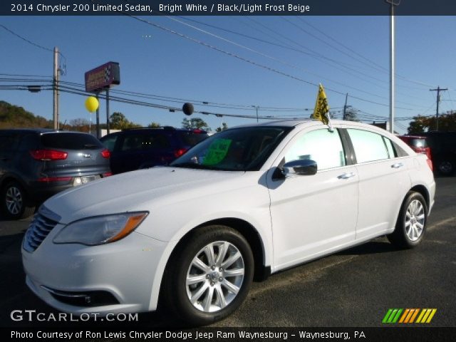 2014 Chrysler 200 Limited Sedan in Bright White