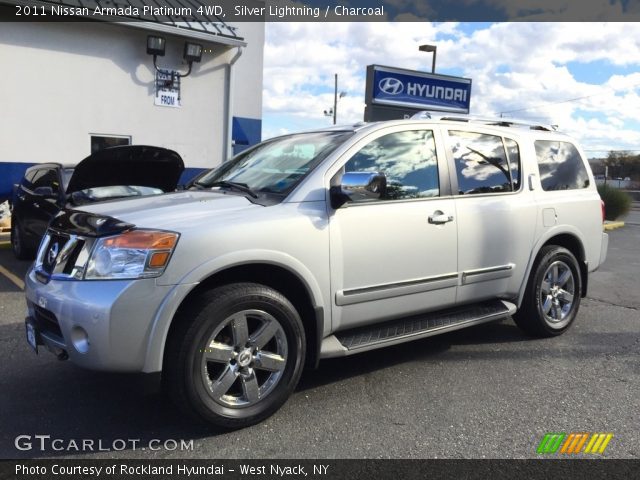 2011 Nissan Armada Platinum 4WD in Silver Lightning