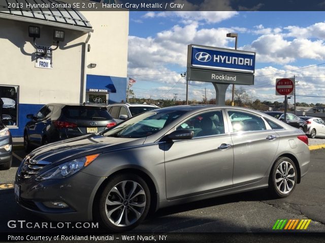 2013 Hyundai Sonata SE 2.0T in Harbor Gray Metallic
