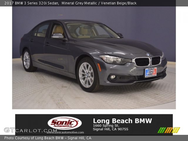 2017 BMW 3 Series 320i Sedan in Mineral Grey Metallic