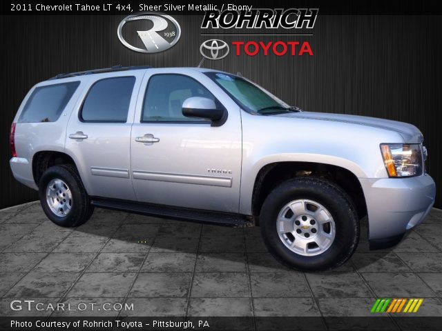 2011 Chevrolet Tahoe LT 4x4 in Sheer Silver Metallic