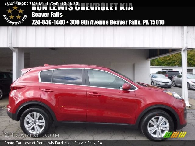 2017 Kia Sportage LX in Hyper Red