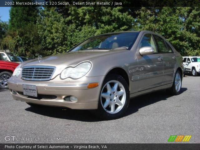 2002 Mercedes-Benz C 320 Sedan in Desert Silver Metallic