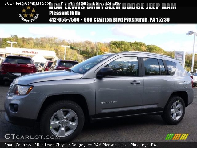 2017 Jeep Compass Sport in Billet Silver Metallic