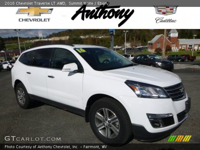 2016 Chevrolet Traverse LT AWD in Summit White