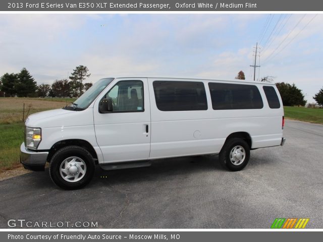 2013 Ford E Series Van E350 XLT Extended Passenger in Oxford White