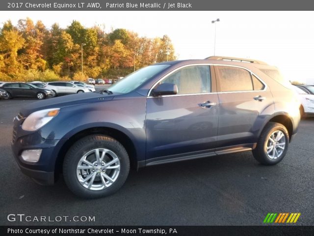2017 Chevrolet Equinox LT AWD in Patriot Blue Metallic