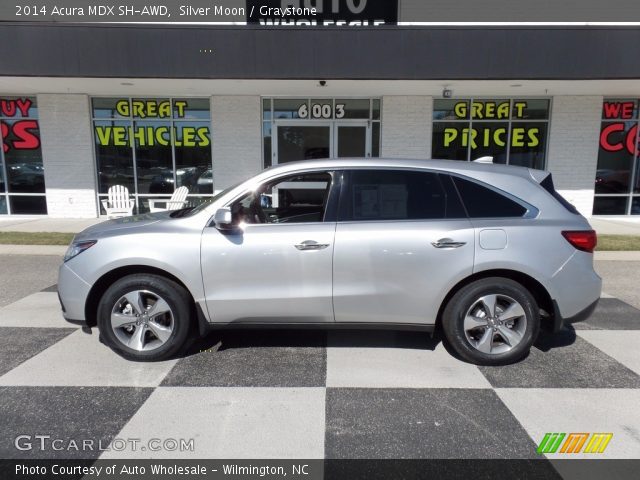 2014 Acura MDX SH-AWD in Silver Moon