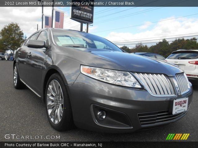 2012 Lincoln MKS EcoBoost AWD in Sterling Gray Metallic