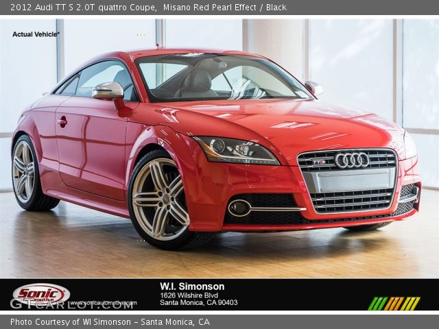 2012 Audi TT S 2.0T quattro Coupe in Misano Red Pearl Effect