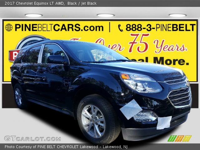 2017 Chevrolet Equinox LT AWD in Black